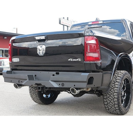 Steelcraft Automotive 19C Ram 1500 Rear Elevation Bumper Fine Textured Black 65-22270